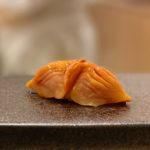 名古屋の寿司屋あま木の赤貝にぎり